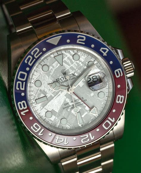 rolex pepsi meteorite